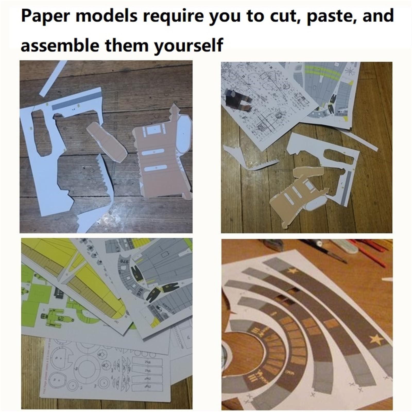 DAGIJIRD (Unmontierter Kit) Maßstab 1:200 Russisches Varyag Schützendes Cruiser Papiermodell Handgemachtes DIY Papiermodell
