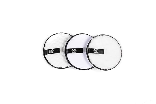 Wash the Day Away - Almohadillas de limpieza facial de 3 piezas (blanco)