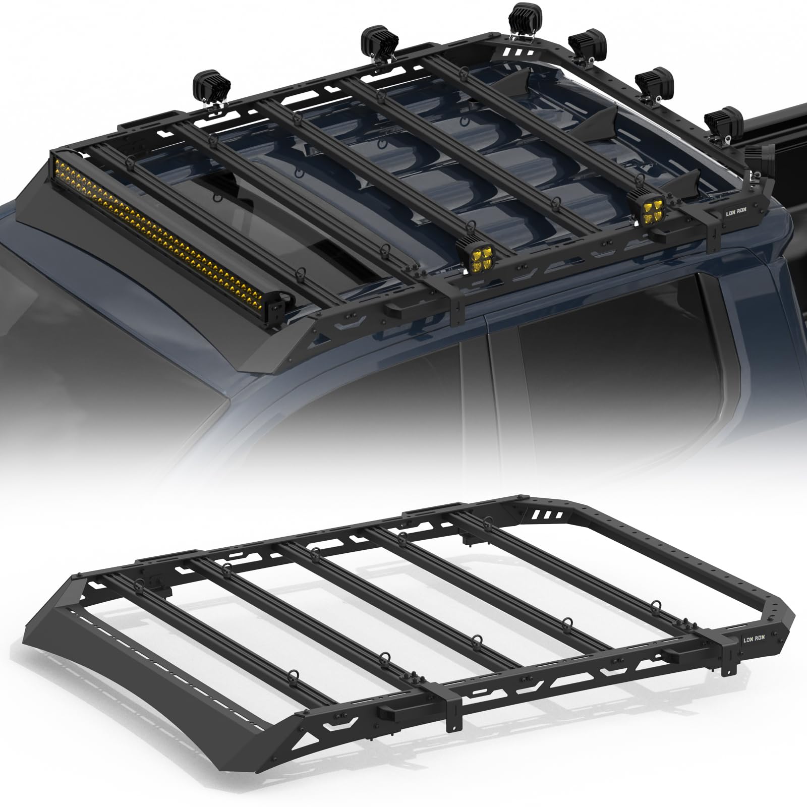 Amazon.com: LOX ROX Top Heavy Duty Roof Rack for Fourth Generation