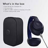 Beats Studio Pro – Wireless Bluetooth Noise Cancelling Headphones – Personalised Spatial Audio, USB-C Lossless Audio, Apple & Android Compatibility, Up to 40 Hours Battery Life – Navy - 7