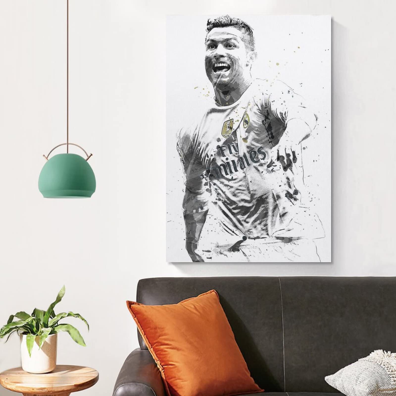Amazon｜Cr7 クリスティアーノ・ロナウド サッカー選手 ウォールアート 