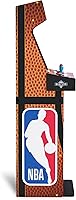 Vista 4 de ARCADE1UP NBA Jam Deluxe - Máquina de arcada con panel de control para 2 jugadores, construida para tu hogar, gabinete de 5 pies de alto con 3