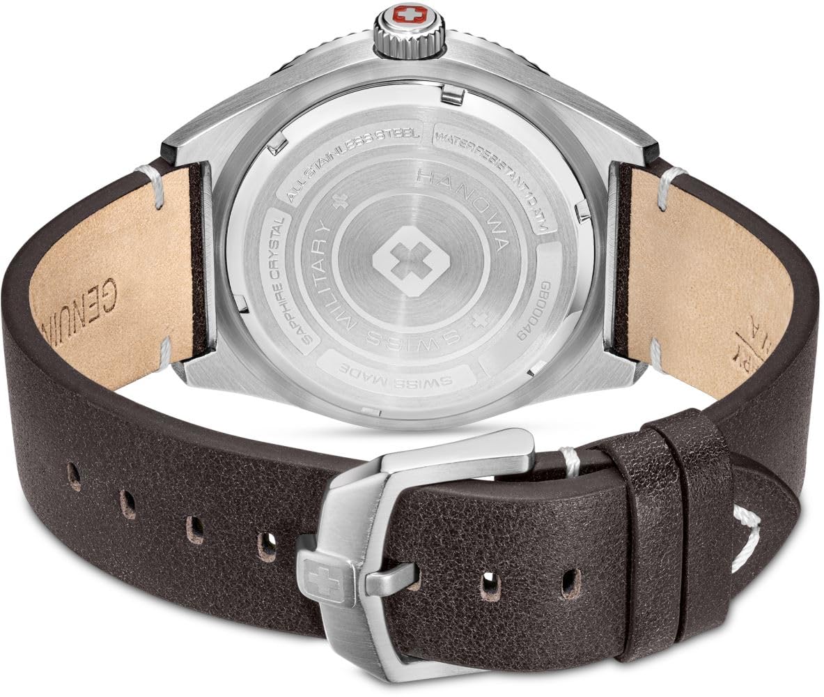 Swiss Military Hanowa Nomad SMWGB0004902-SET Męski zegarek analogowy z niebieską tarczą