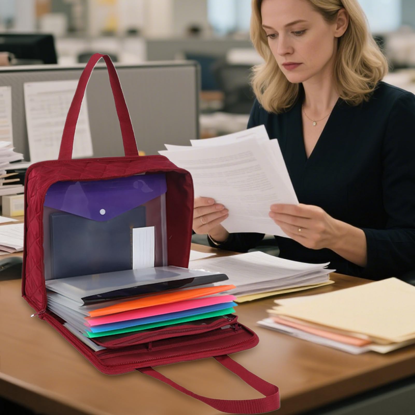 Cassaforte Per Documenti Borsa custodia portatile di sicurezza