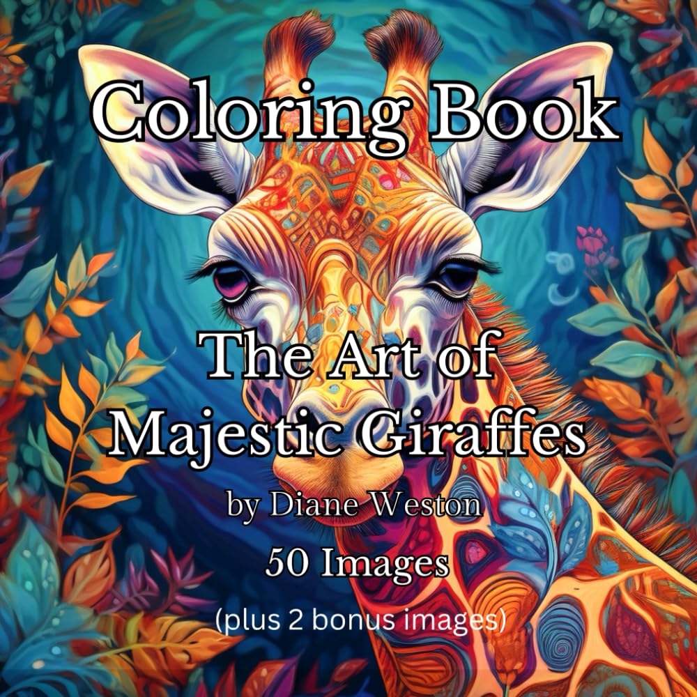 The Art of Majestic Giraffes: Patterns and Grace Meet an Artistic Escape