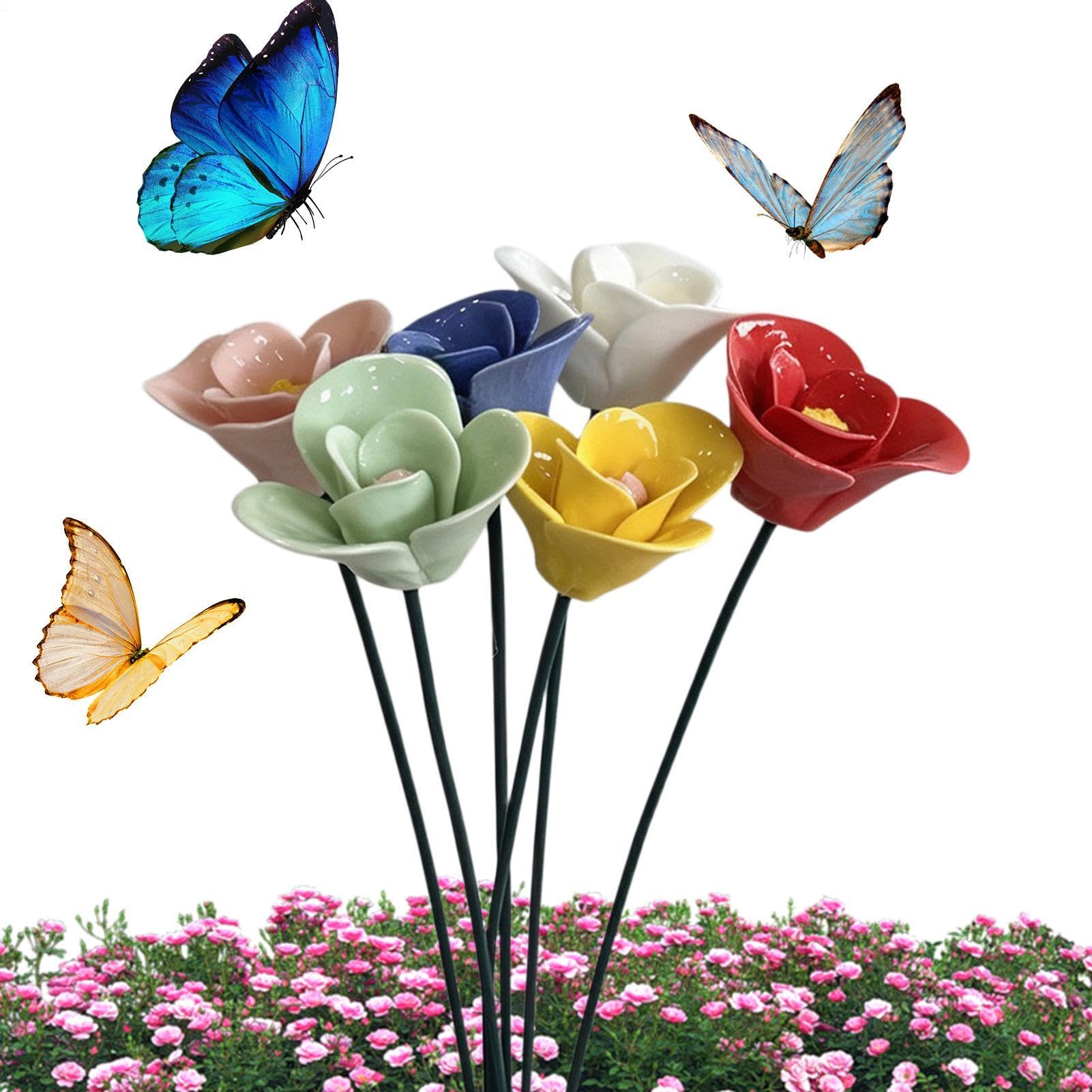Plato de hidratación decorativa con forma de flor para atraer colibríes en el patio