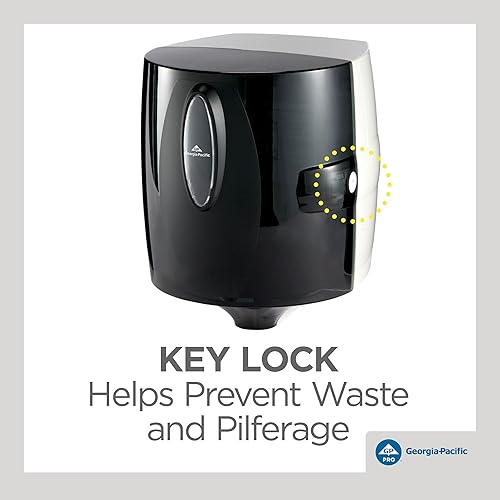 Miniatura 8 de GP PRO (Georgia-Pacific) - Dispensador universal de toallas de papel y limpiaparabrisas (Georgia-Pacific), humo translúcido, 54050, 10.250 pulgadas