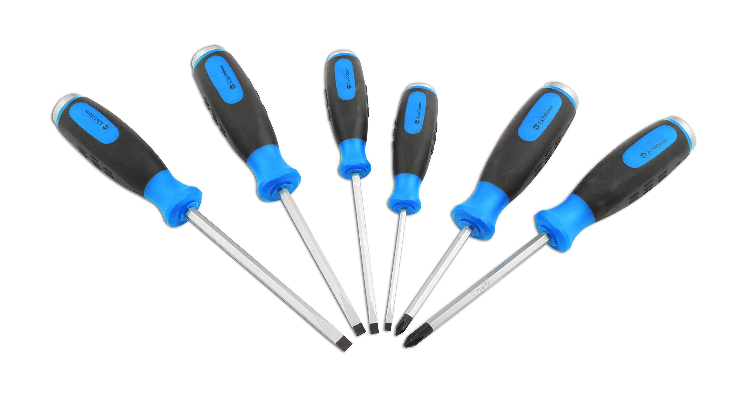 Laser Tools Pound Thru Screwdriver Set 6pc 5985
