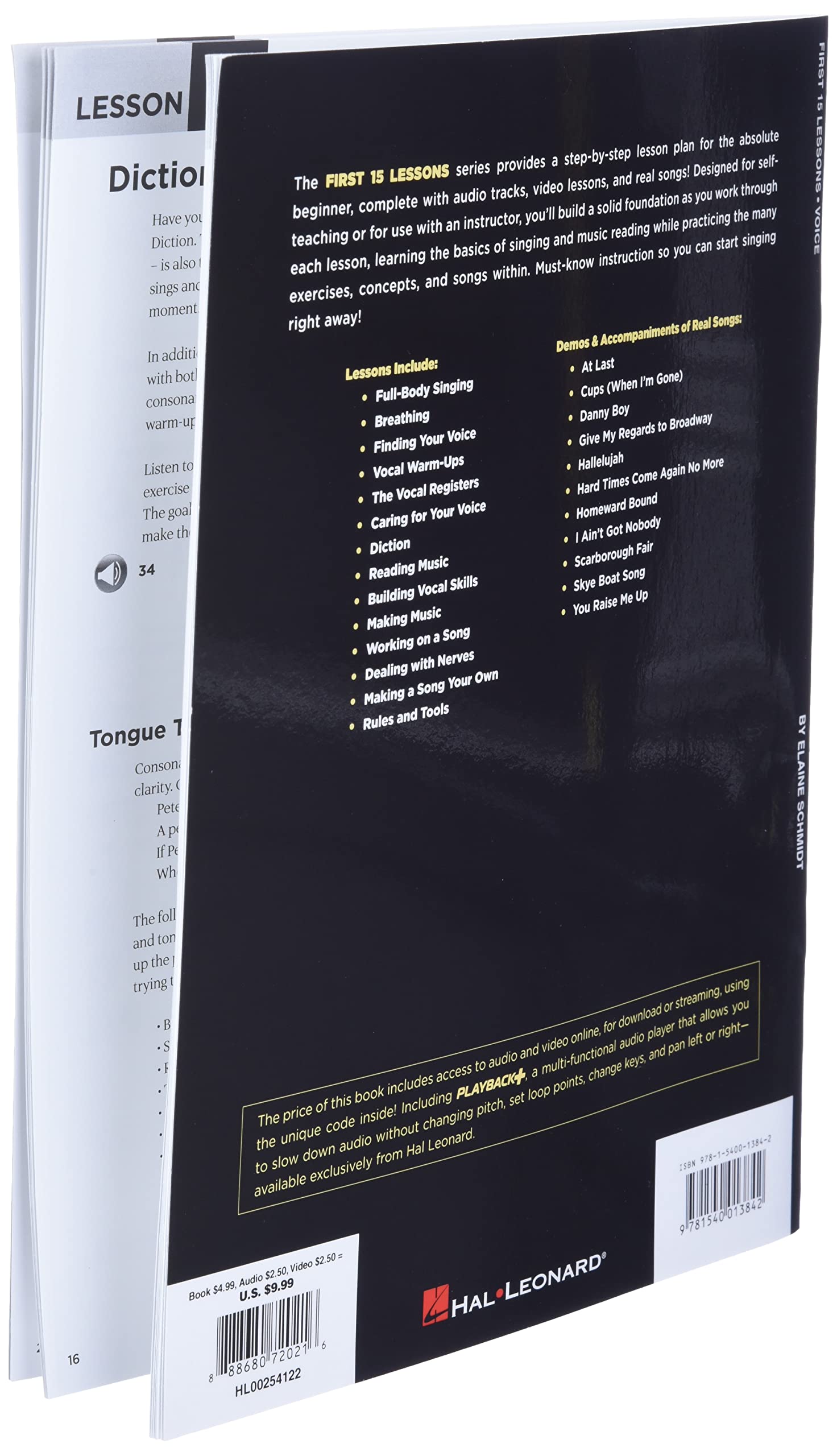 First 15 Lessons - Voice (Pop Singers' Edition) Book/Online Audio - Image 4