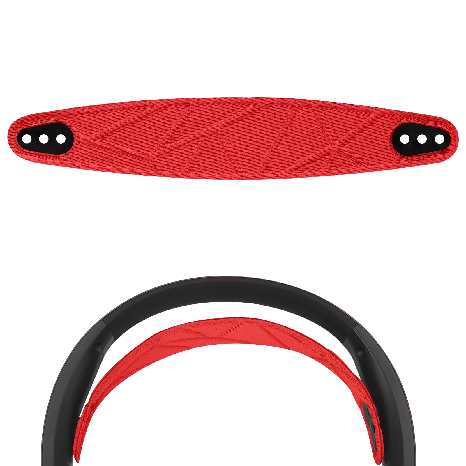 Geekria Flex Fabric Headband Pad Compatible with SteelSeries Arctis Nova Pro / Nova7 / Nova4 / Nova3 / Nova1 Headphones