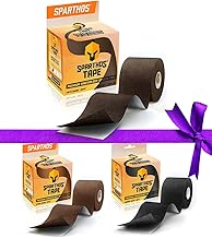 Sparthos Tape Color Bundle: Coffee Brown + Hickory Brown + Midnight Black [16.4 ft Uncut Rolls]