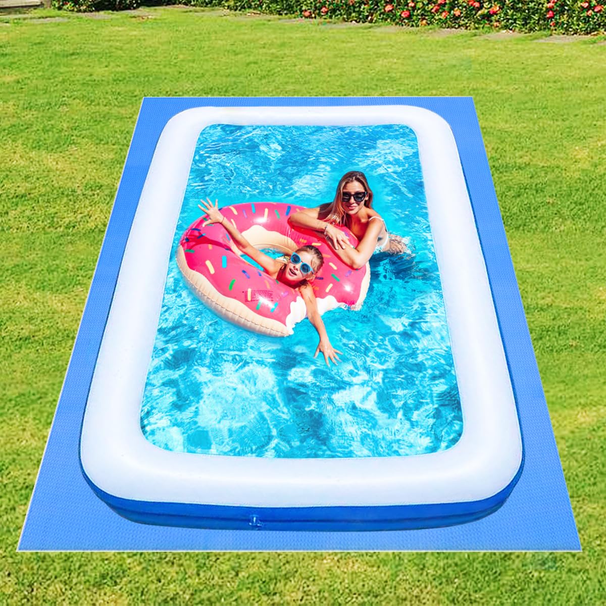 Amazon.co.jp: GADNOZEL プールマット クッションマット 厚手 大型