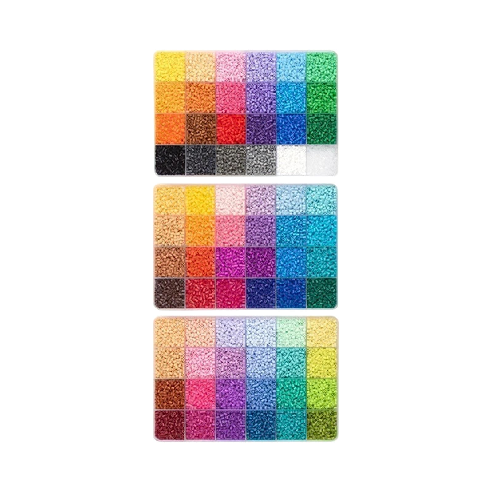 Nucelit Complete Beads Craft Set with Colorful Beads for Kids Adults Creative Projects Making Set