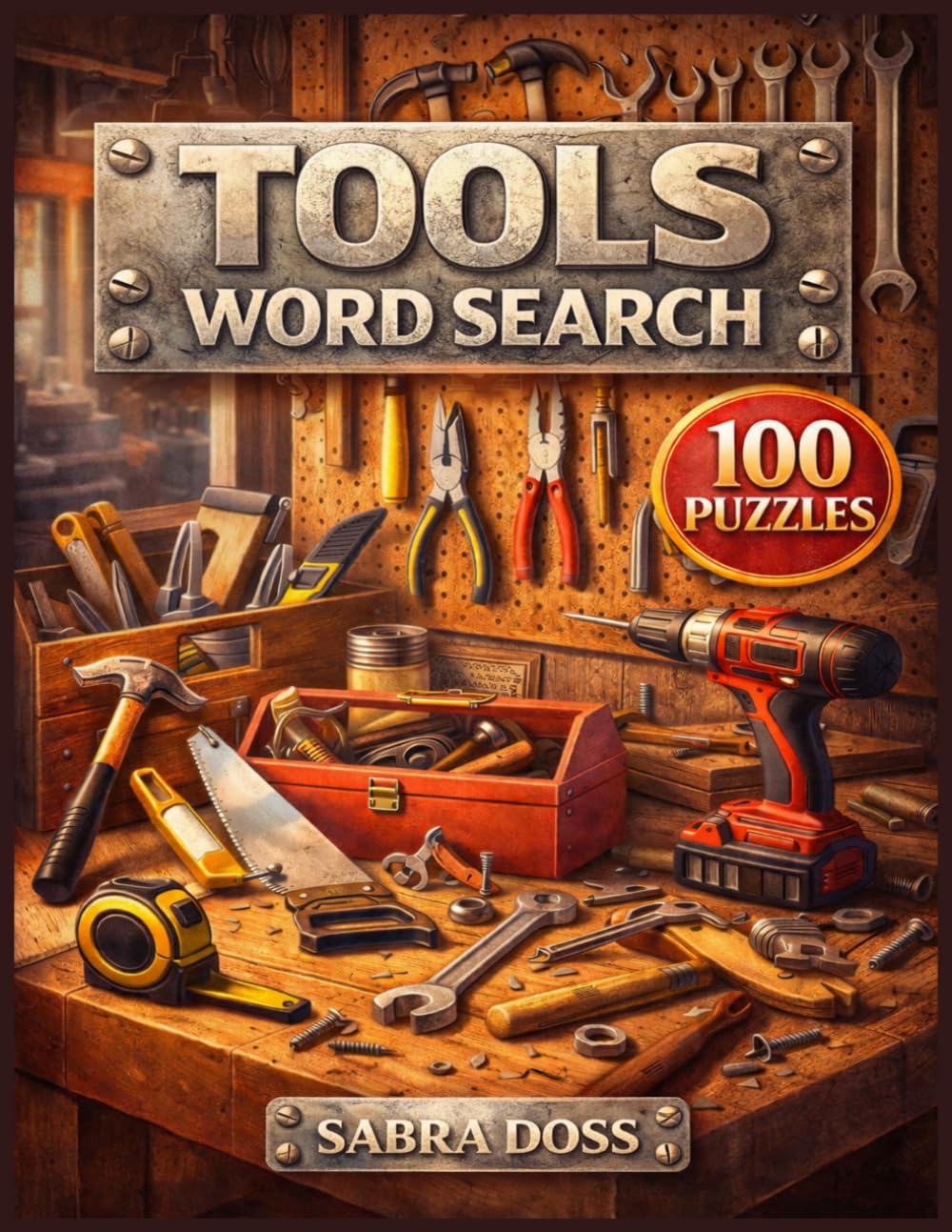 Tools Word Search Puzzle Book