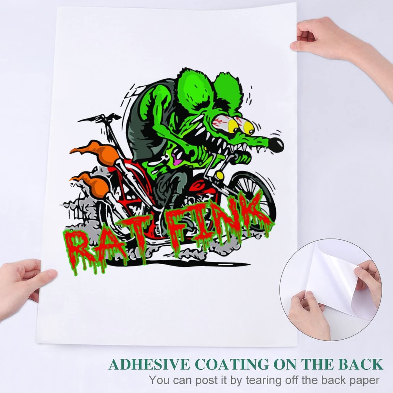 Amazon｜ポスター ウォールステッカー Ratfink ラットフィンク