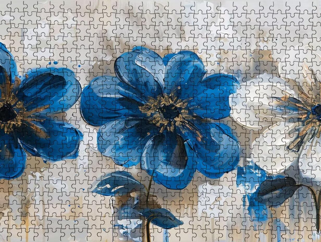 Puzzle de 4000 para Adultos, Flores Blancas, Clásicos YHPGL7-376