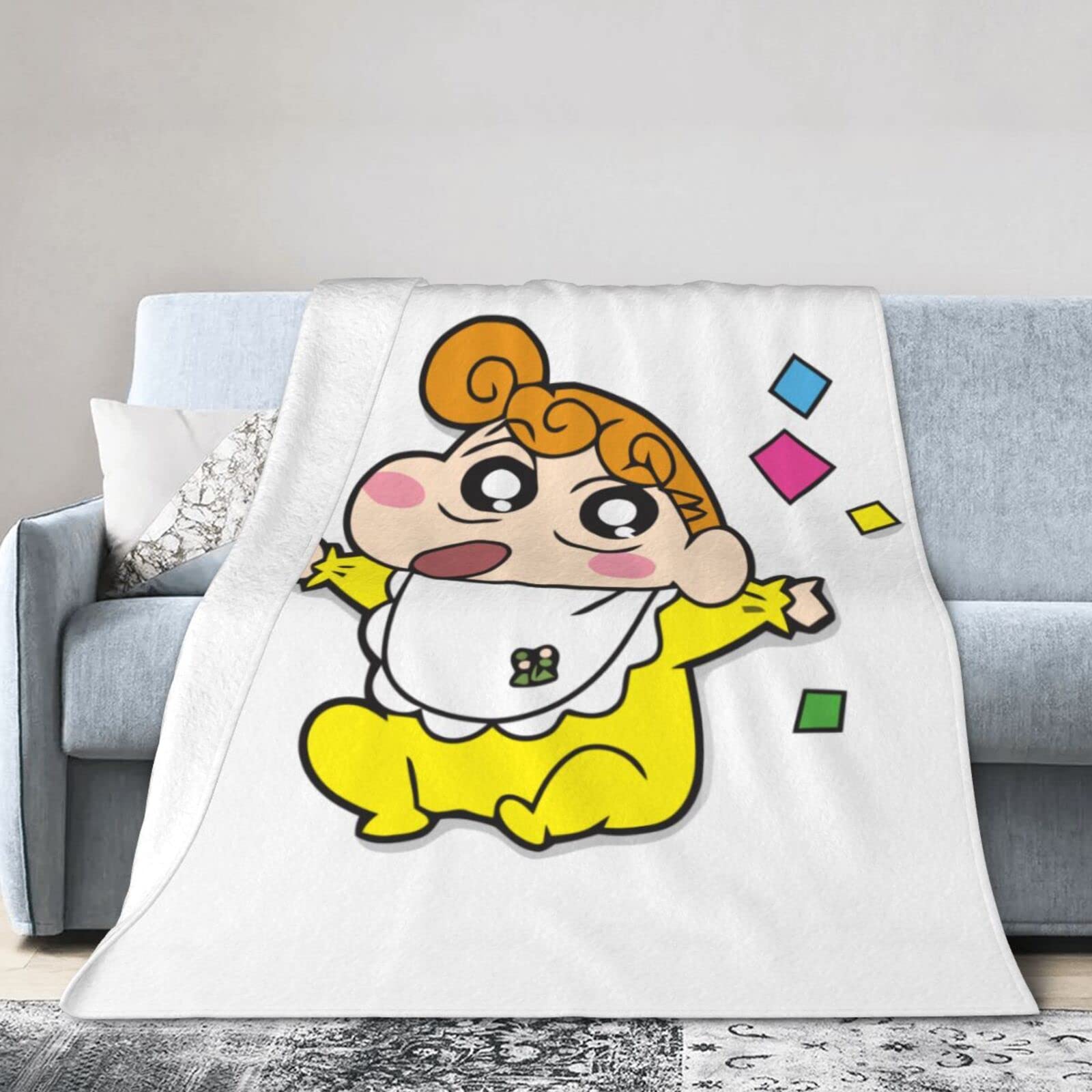 Amazon｜毛布 ブランケット クレヨンしんちゃん ひざ掛け