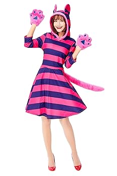 チェシャ猫 仮装 衣装 女性Lサイズ Amazon.co.jp: [JUNDOMECY] ハロウィン 仮装 チェシャ猫