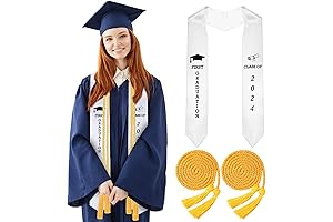 Celebrate Your Triumph: Unittype Graduation Stole and Cords Set