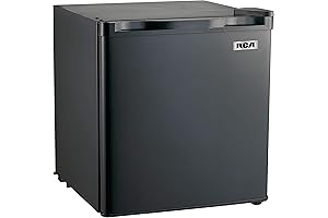 RCA 1.6 Cubic Foot Mini Fridge - Small Refrigerator with Compact Capacity...