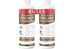 Universal Descale Solution for Coffee Machines and Espresso Makers - Cleans and Protects