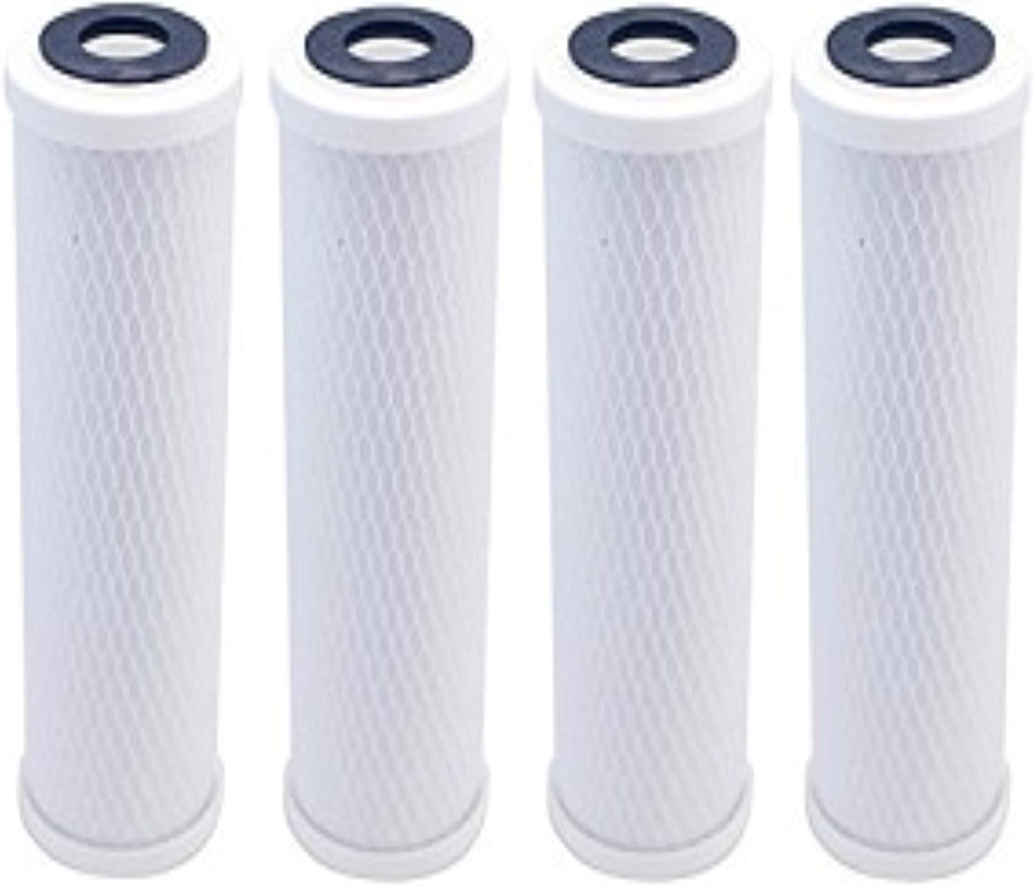 CFS - 5 Micron Sediment Filter Cartridge - Compatible With 500145 Plex Replacement - 9.75" x 2.5" Whole House Replacement Filter - 4 Pack