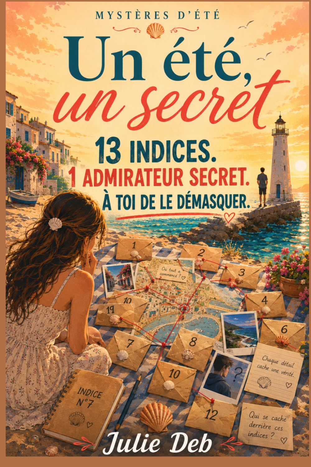 Un été, un secret: Le livre-enquête de l'été où c'est toi qui mènes l'enquête · Romance et déduction pour ados dès 12 ans