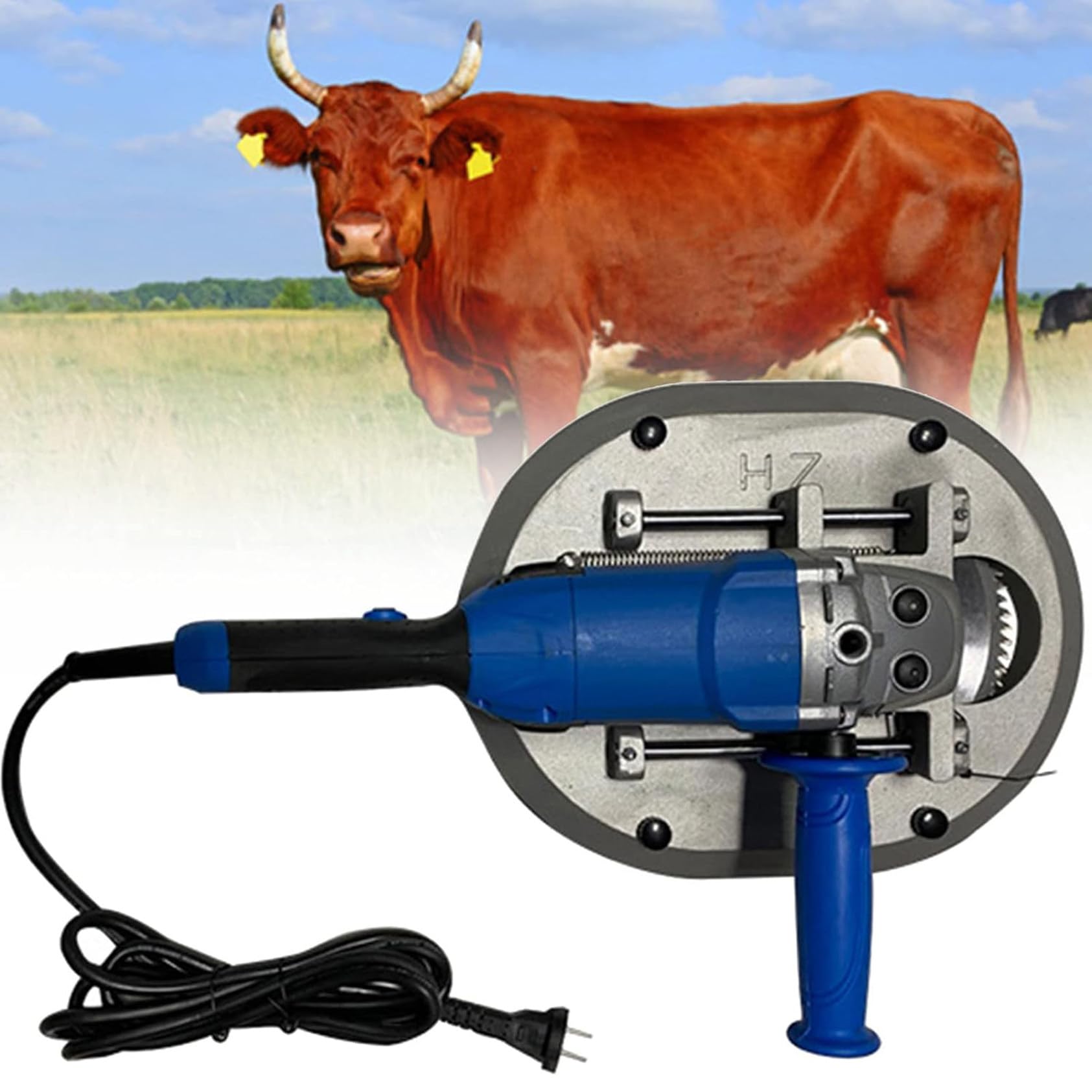 1700w Elektryczny Duży Dehorner Bydła Maszyna Do Cięcia Rogu Krowiego Piła 220v, Przenośny Ręczny Elektryczny Dehorner, Do Sprzętu Rolniczego I Narzędzi Rolniczych Dla Zwierząt Gospodarskich