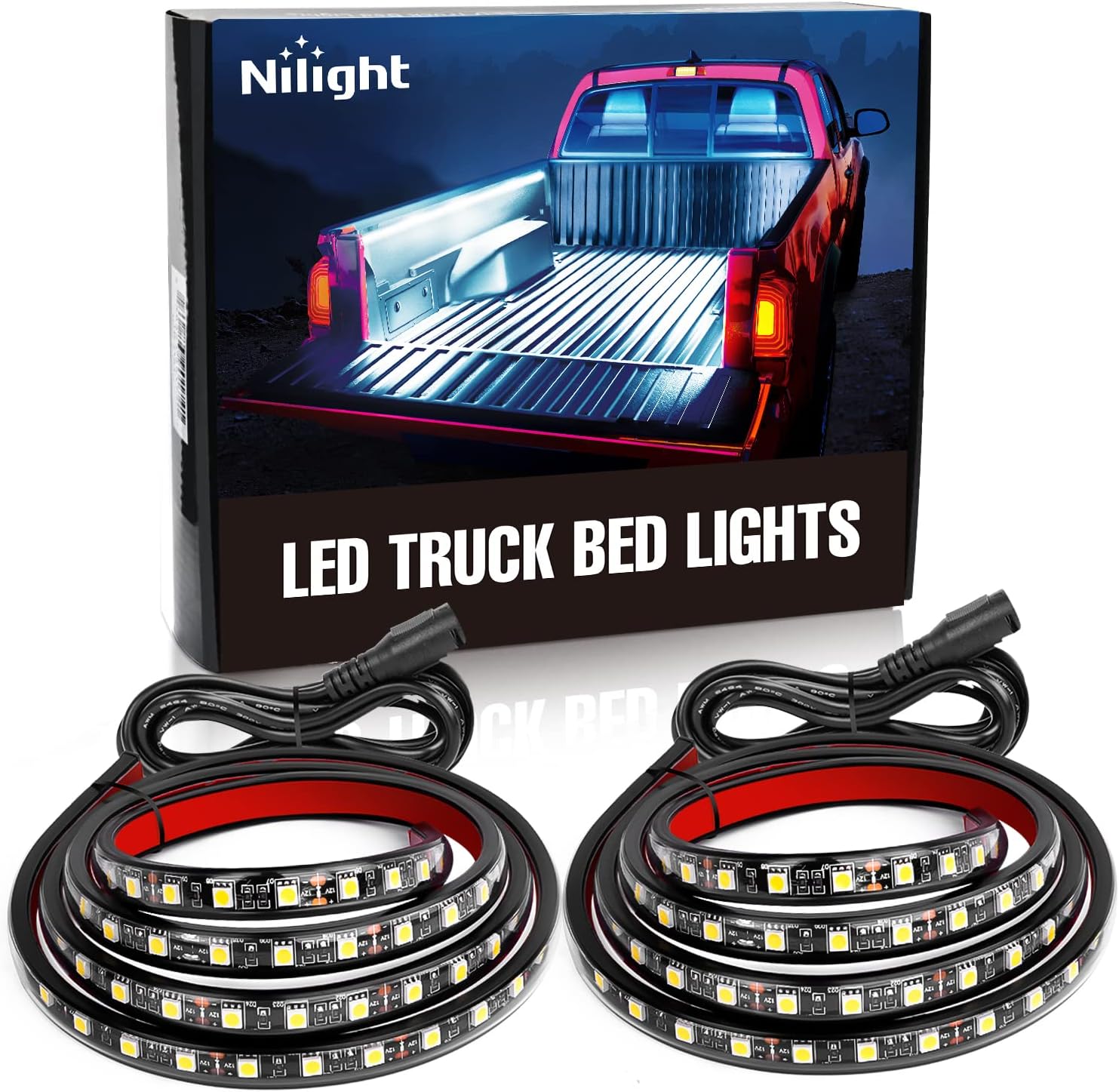 TR-105-A 2PCS 60 Inch 180 LEDs Bed Strip Kit