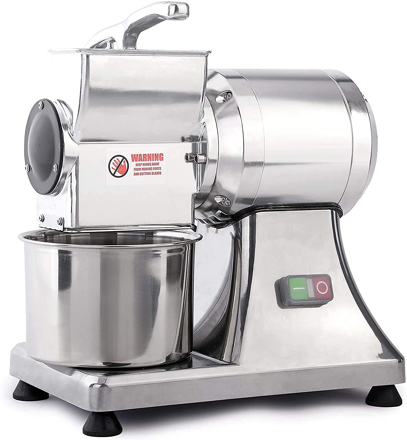 Commecial Electric Cheese Grater 550W Heavy Duty Food Shredder Electric Food Grinder Stainless Steel Great for Grating Cheese