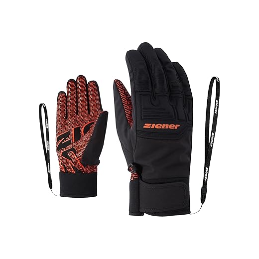 Ziener Garim As Ski-Handschuhe/Wintersport, Wasserdicht, Atmungsaktiv