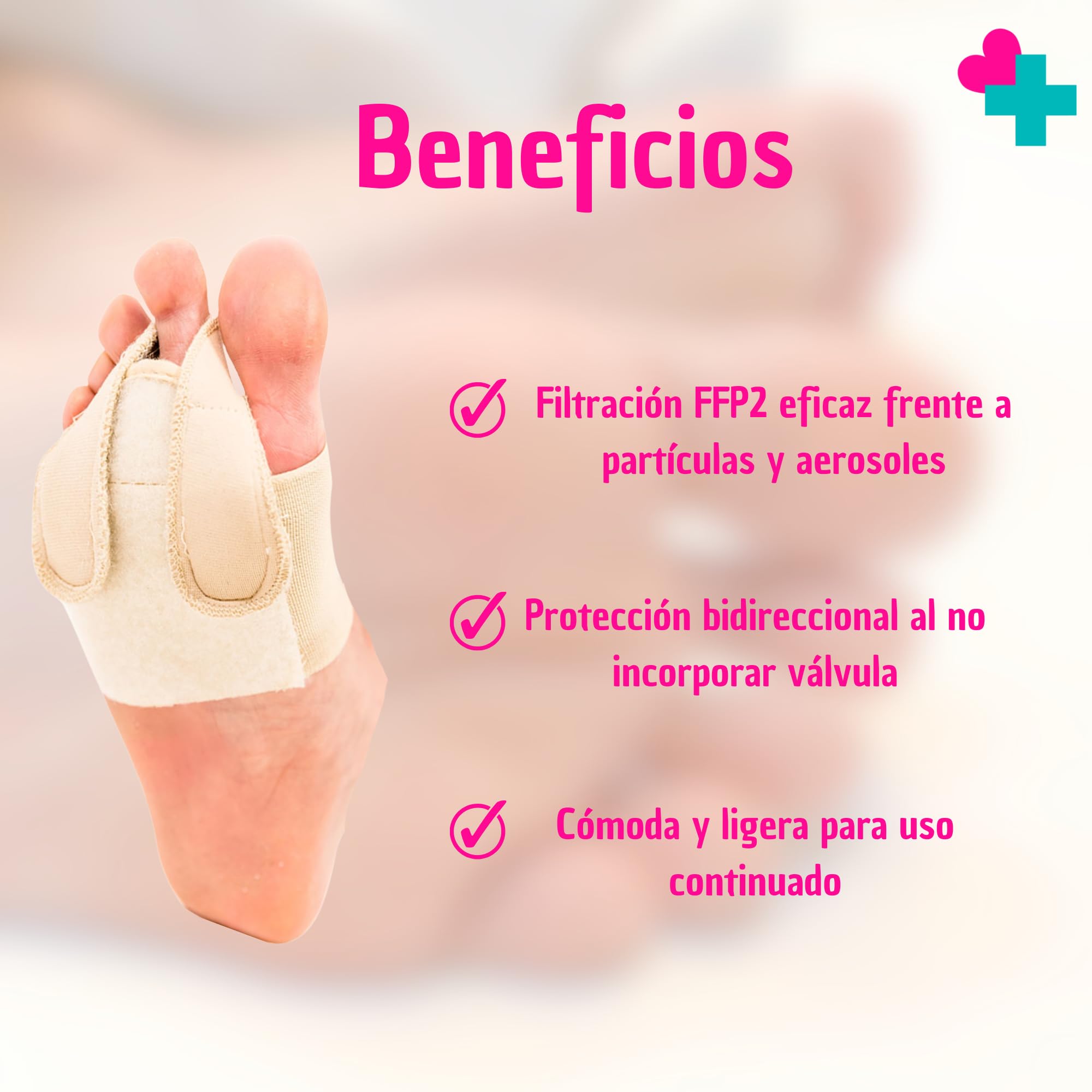 GERCARE Corrector de Dedos del Pie con Almohadilla Metatarsal | Separador de Dedos Ajustable con Banda Elástica | Alivio de Metatarsalgia, Dolor en Antepié y Alineación del Dedo