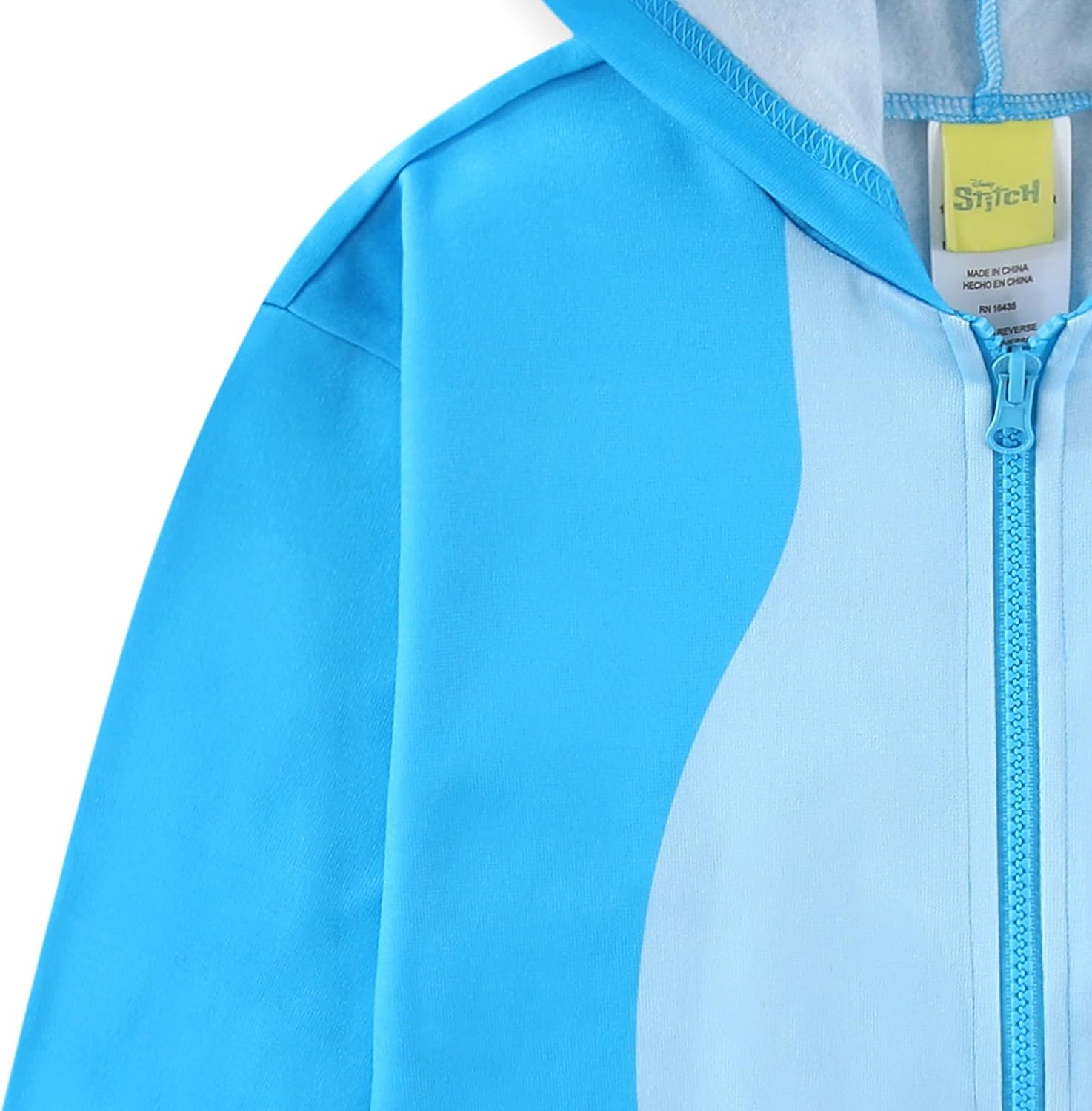 Disney Lilo and Stitch Girls Zip Up Hoodie with Ears for Big Kids - Image 4