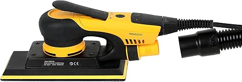 Miniatura 11 de Mirka DEOS - Herramienta de lijadora orbital eléctrica directa 383XCV / 2.75 pulgadas x 8 pulgadas / órbita de 0.118 in / lijado sin polvo