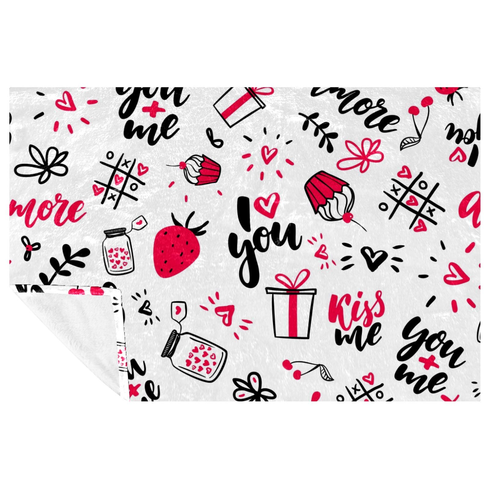 Couverture douce pour lit et canapé plaid chaud camping 150x100 cm