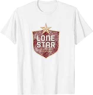 Weathered Texas Beer Classic Lone Star T-Shirt