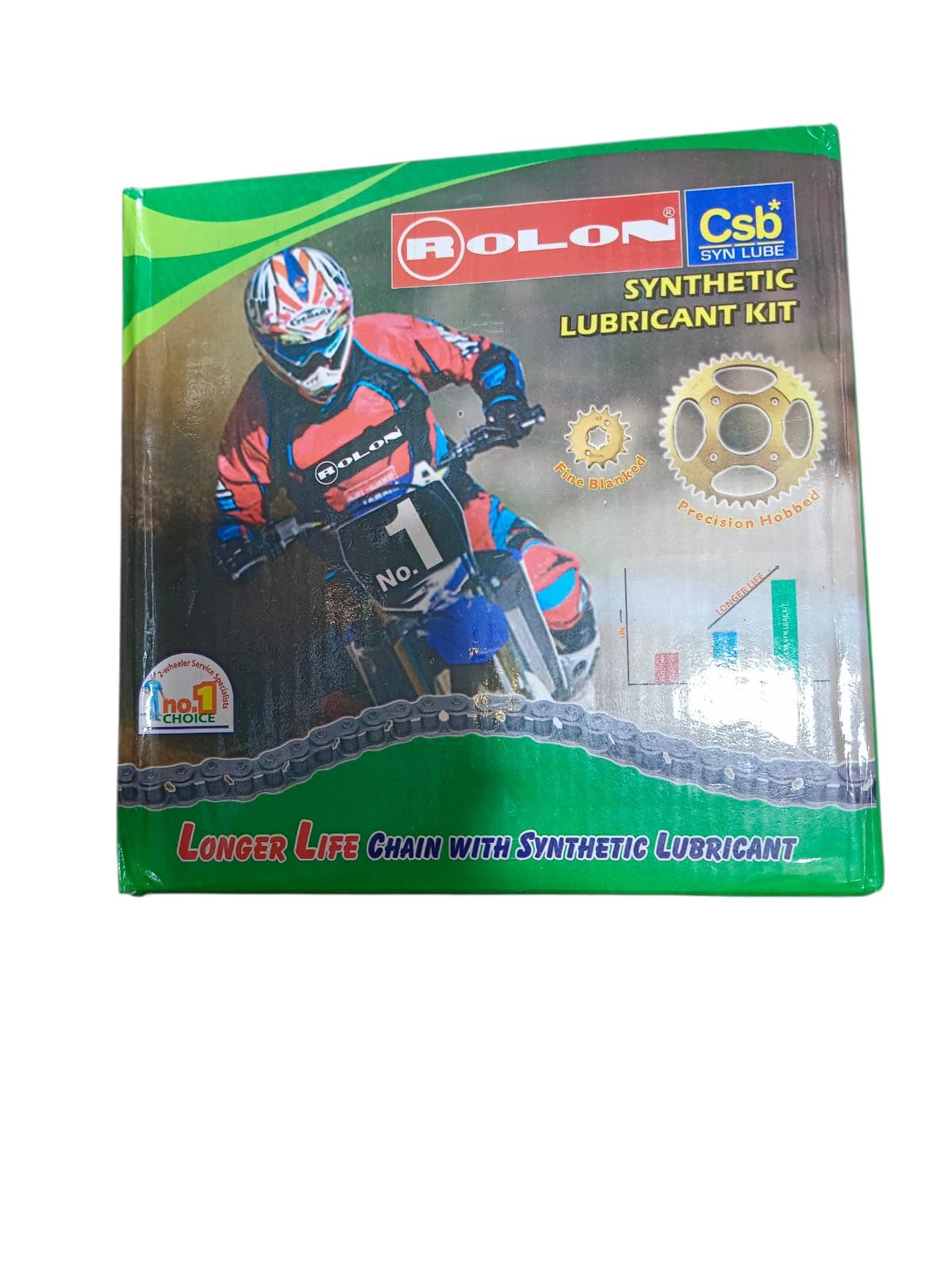 Chain Sprocket Set Compatible with CBZ Xtreme/HUNK 150cc, Size 126L/14T/43T, 4H-picture-31