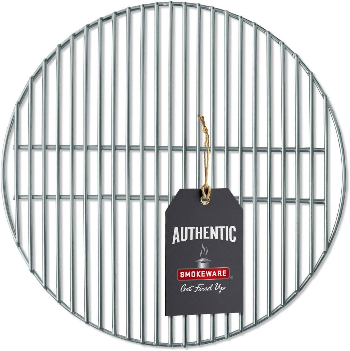 SMOKEWARE Stainless Steel Grill Grate – Compatible with Medium Big Green Egg, Heavy Duty Gauge, 15-3/4 inches