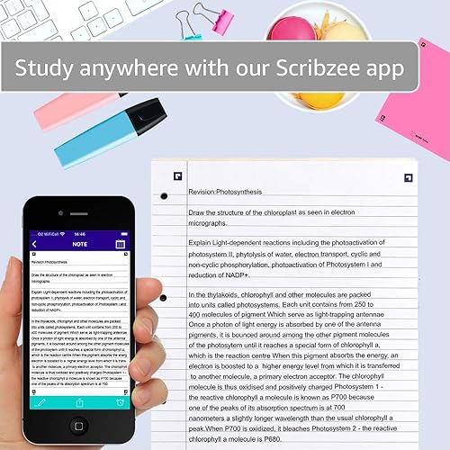 Miniatura 3 de Oxford Campus Almohadilla de repuesto de papel rayado A4 300 pg azul marino 1 cuaderno