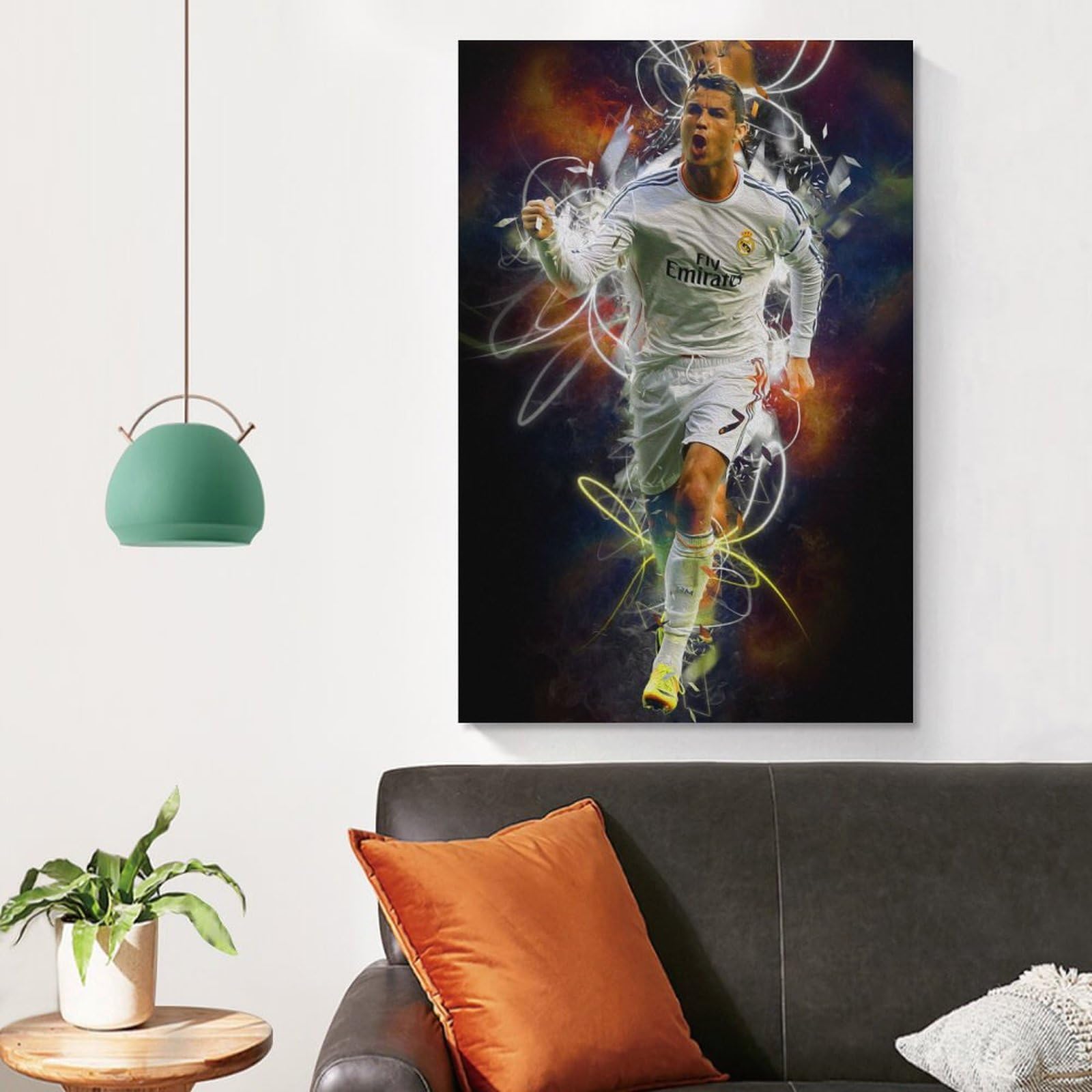 Amazon.co.jp: サッカー選手 クリスティアーノ・ロナウド 壁画 ホーム