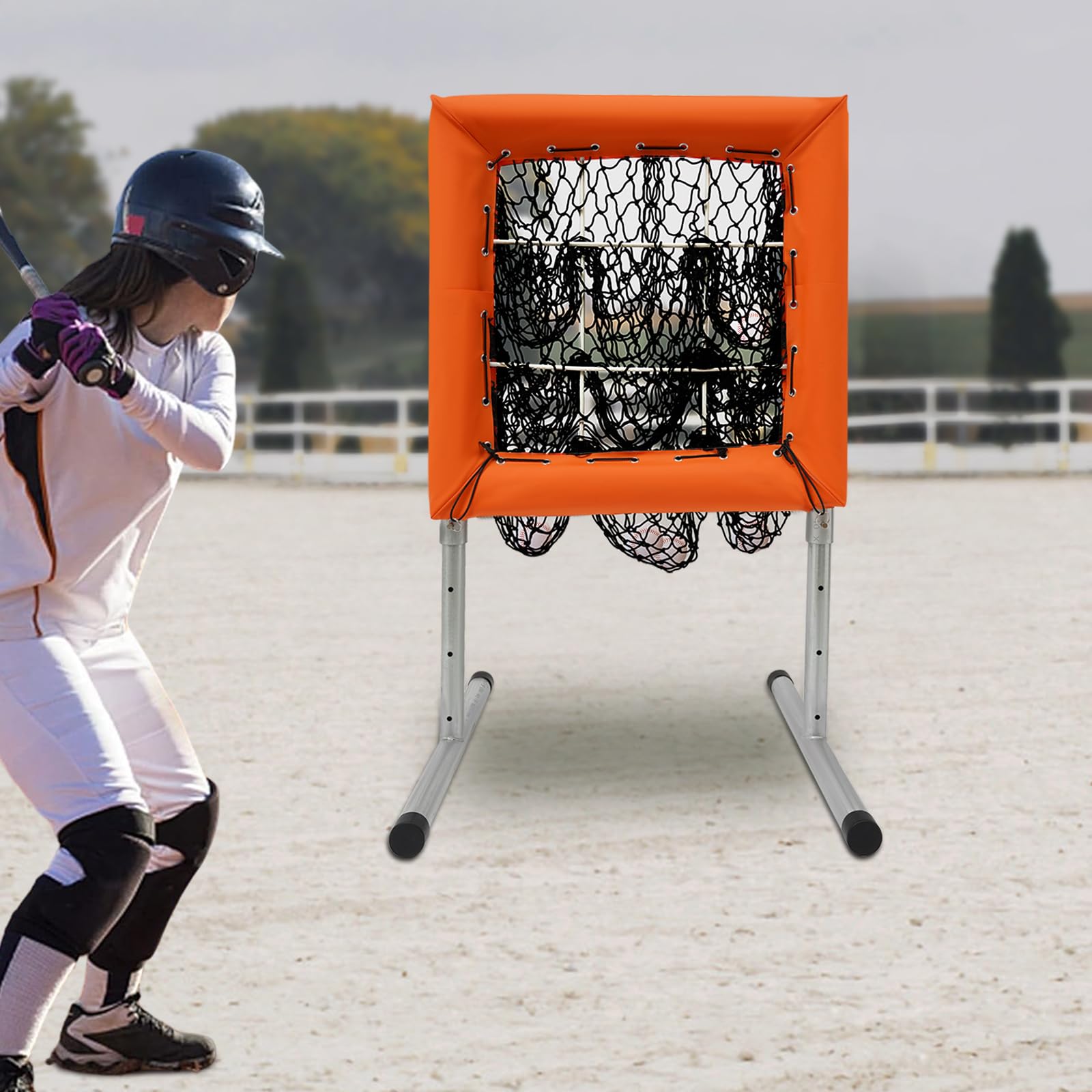 Portable Pitching Practice GoSports 9-Hole Baseball & Softball Pitching ...