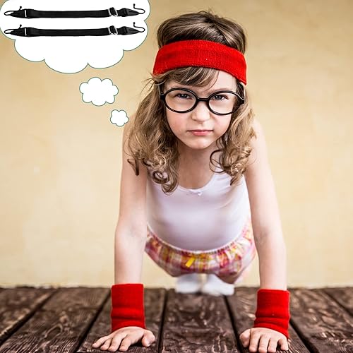 Miniatura 5 de Oudain Paquete de 6 correas ajustables para gafas para niños, correa para gafas para niños, correa para gafas deportivas