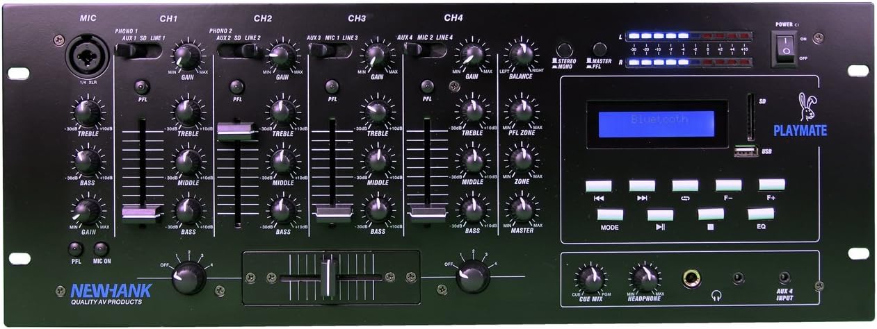 Newhank PLAYMATE Stereo Matrix Mixer and Media Player