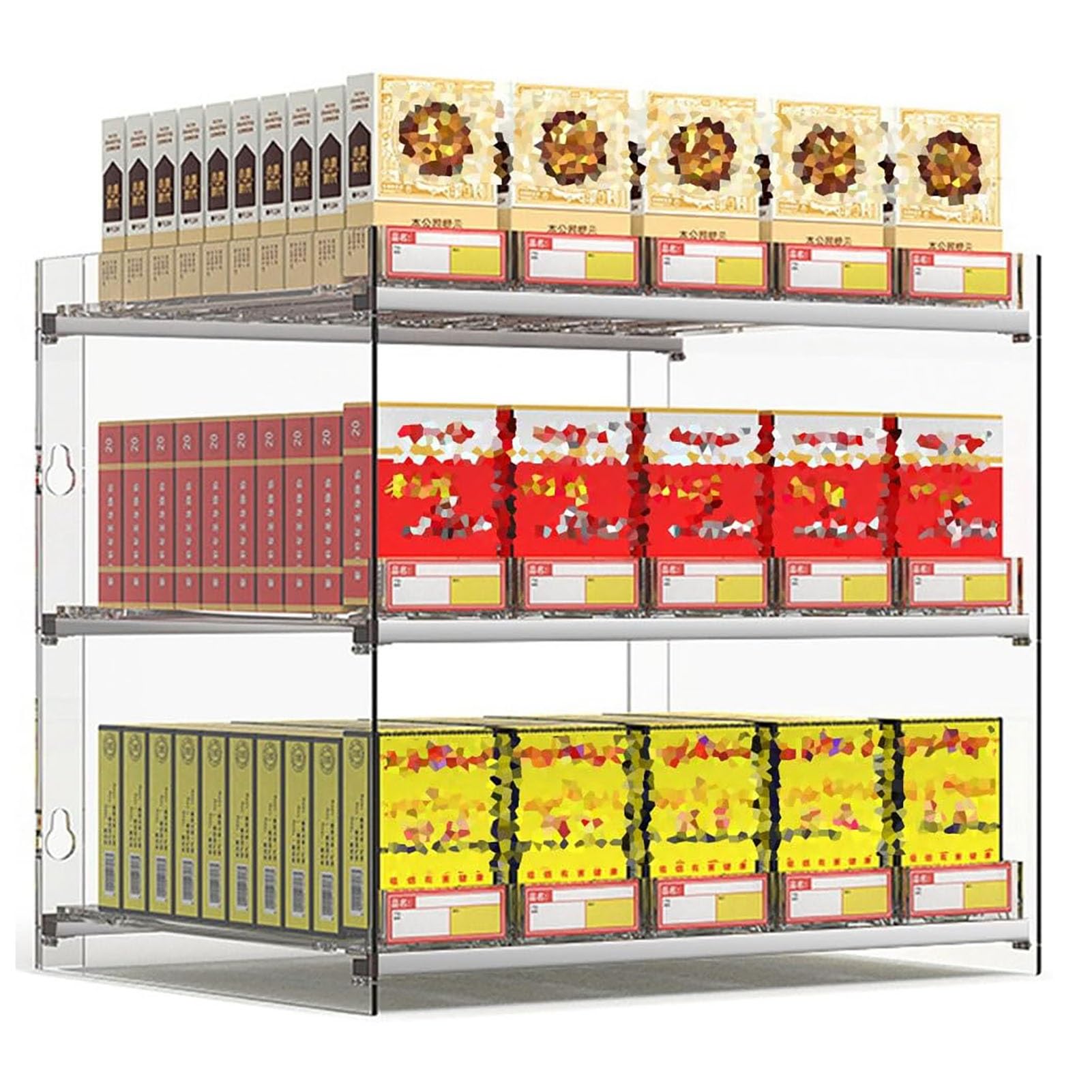 Optimisez votre tabac grâce au support cigarettes 7 niveaux à poussoir automatique