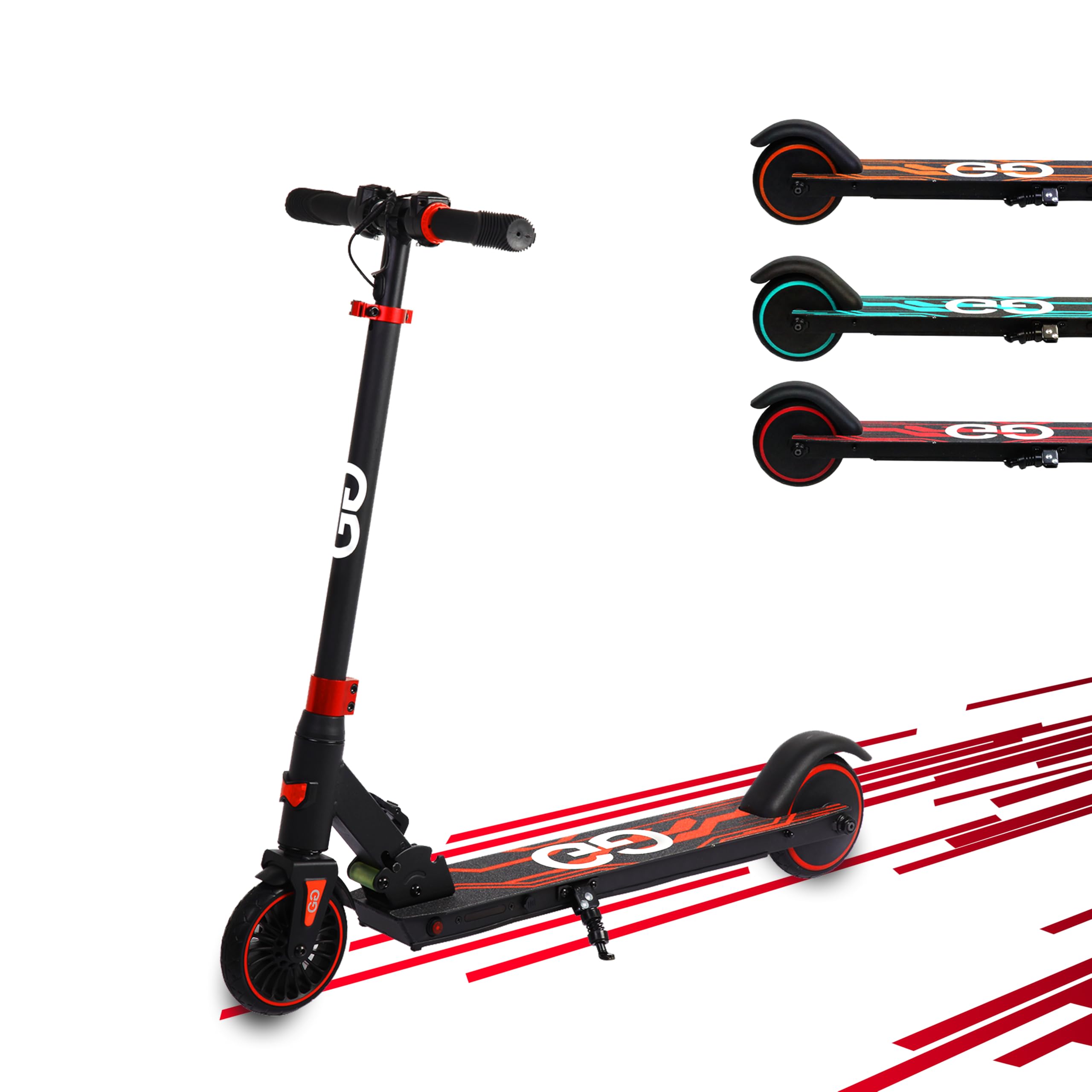 X2 Electric Scooter Foldable for Ages 8-16 Years Old, 3 Speed Modes, Up to 12.4Mph 150w Motor Dual Braking Adjustable Height For Kids Teenagers