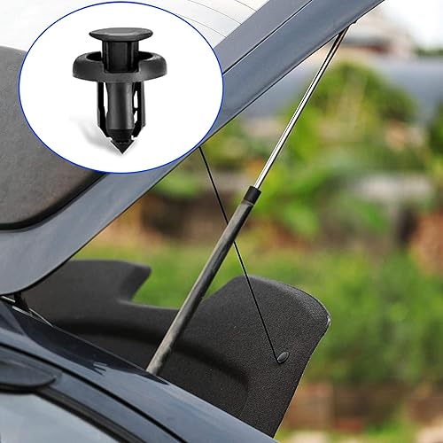 Miniatura 6 de Ajxn Juego de 100 clips para capó inferior, juego de herramientas de extracción de pasadores de empuje, clips de parachoques automotriz, repuesto de