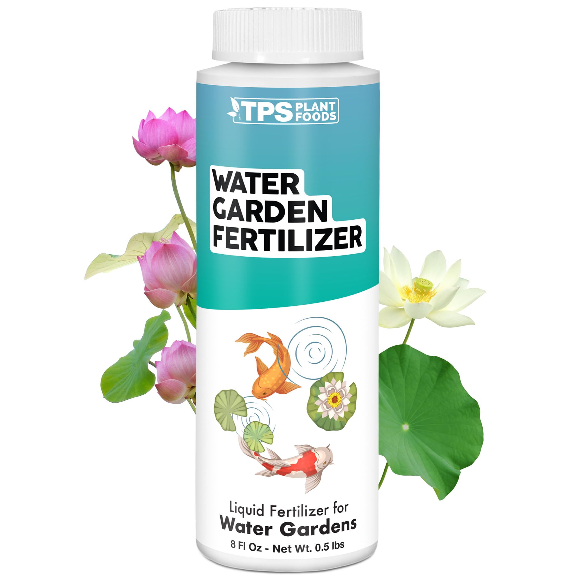 Amazon.com : Water Garden Fertilizer  Liquid Plant Food for Pond-Safe  Feeding, Lush Growth & Strong Roots, 8 oz : Patio, Lawn & Garden