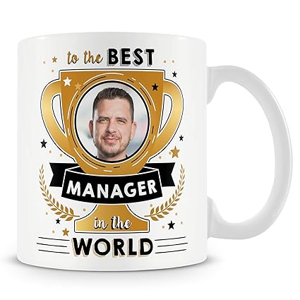 Manager Gift Photo Mug - to The Best Manager in The World