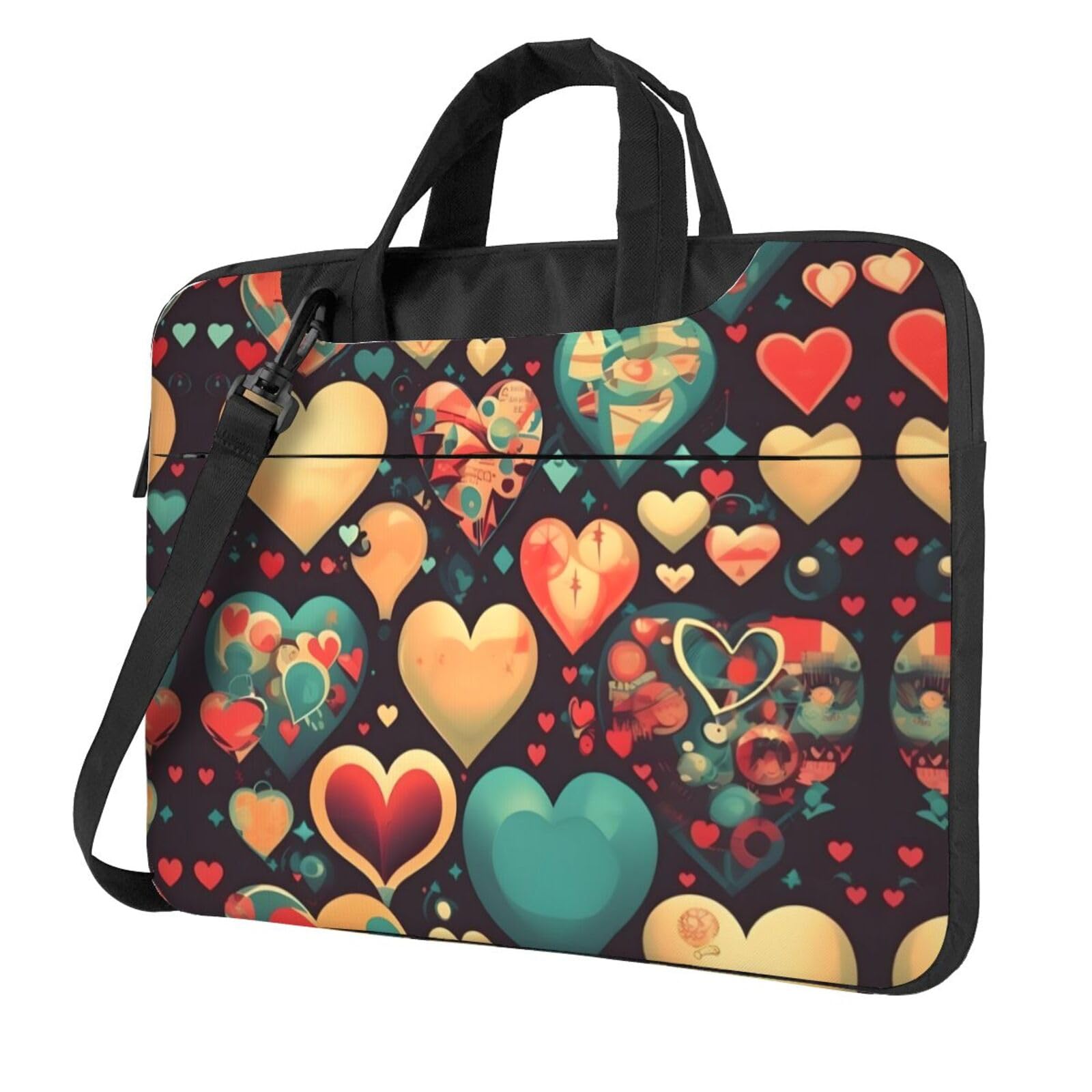 Sac pour ordinateur portable léger anti-choc avec imprimé graphique - 8