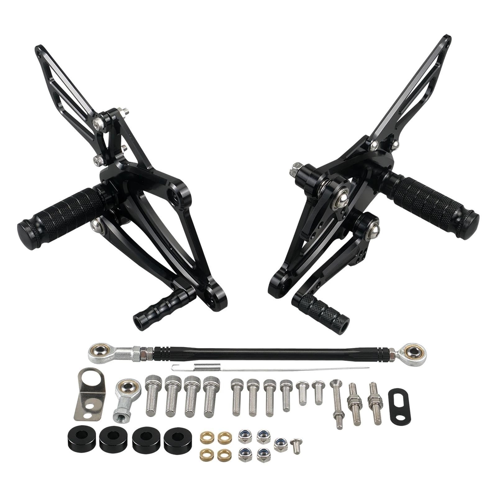 Repose-Pieds Racing CBR500R Réglables pour Commande Reculée Moto - 8